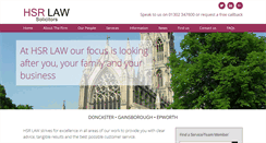 Desktop Screenshot of hsrlaw.co.uk
